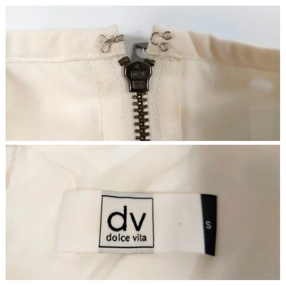 Dv Dolce Vita White Floral Off White Shift Dress - Picture 8 of 12